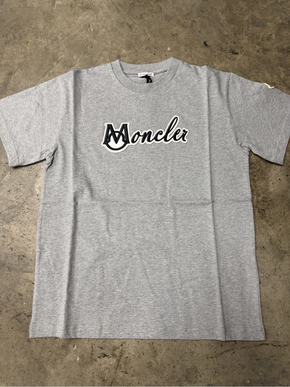 Moncler Varsity Logo Men’s T-Shirt Size M/L
